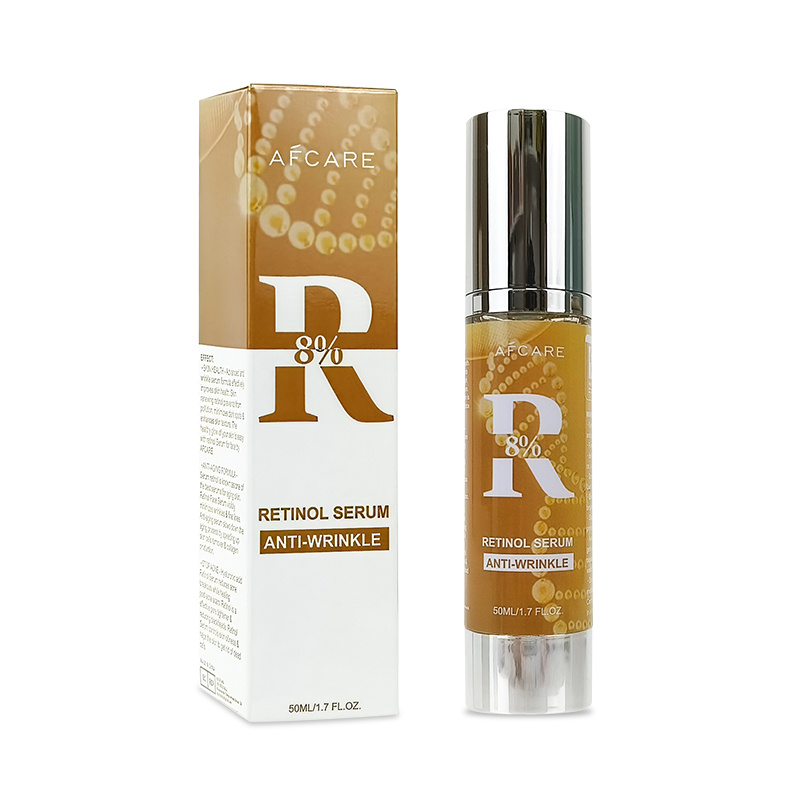 Professional Paraben-Free Moisturizing Anti-Wrinkle and Retinol Hyaluronic Acid Hydrating Facial Serum