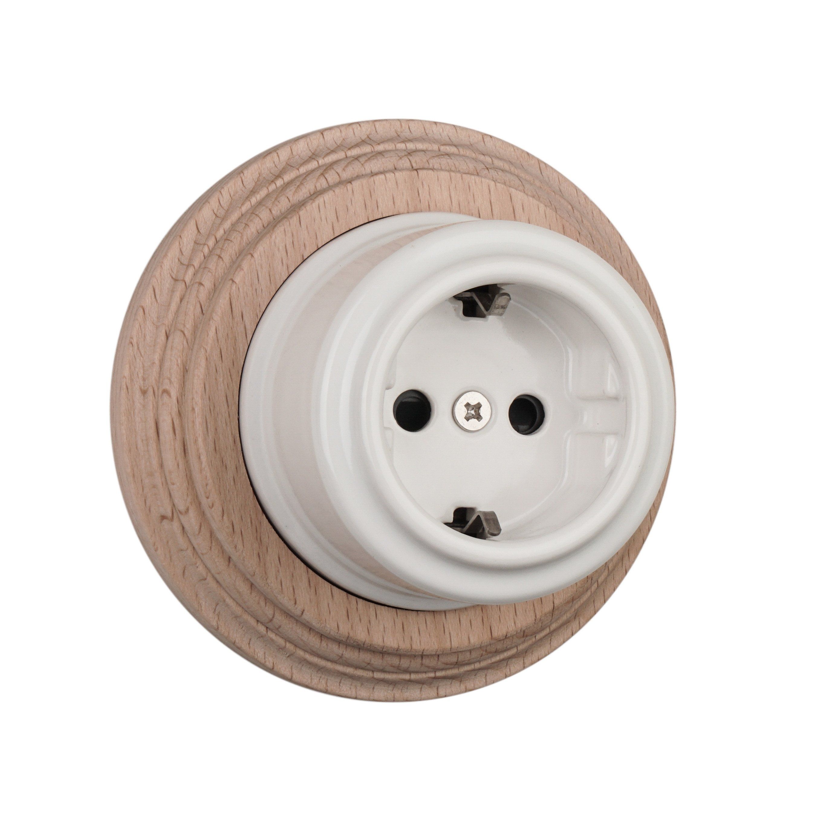 OEM ODM Ceramic Surface Mounted Wall Socket for Home