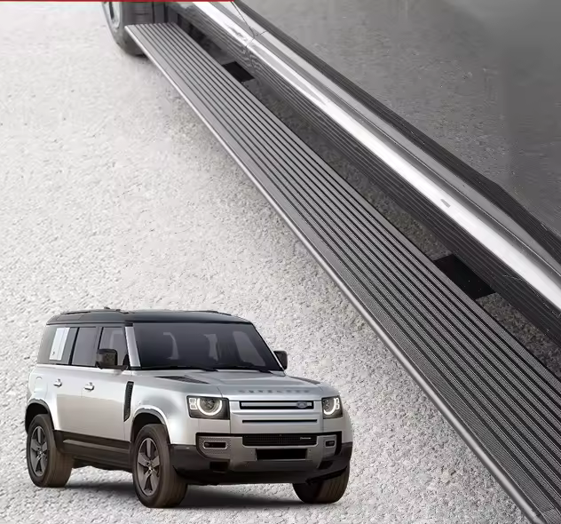 Hot Selling Stainless Steel Side Steps With Light Original Pedals Authentic Foot Pedals For Land Rover