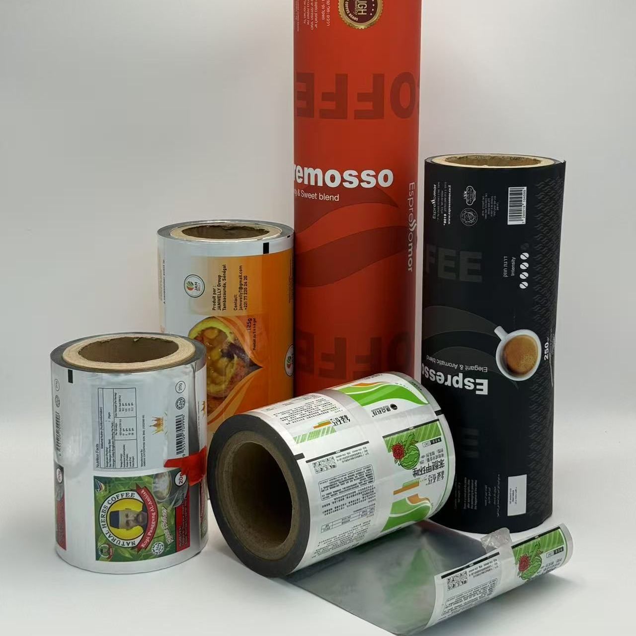 Customization of Various Materials Colors and Patterns High-Quality Packing Film Food-Grade for Food Packaging