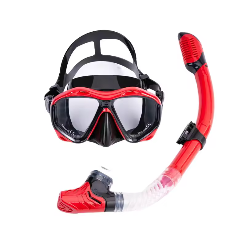 High Quality Scuba Diving Mask And Snorkel Set Underwater Swimming Mask Adult Spearfishing Snorkeling Dive Gear Equipment