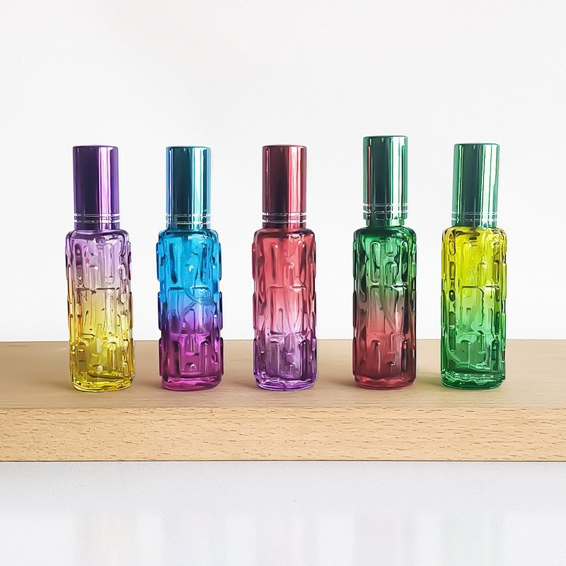 Customzie Color OEM Cosmetic Glass Perfume Bottle with spray