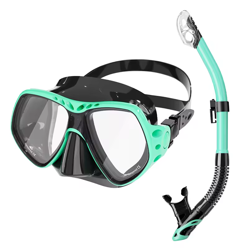 Factory Develops Snorkeling Surface Gear Set Adult Diving Set Swimming Snorkel Mask Snorkel