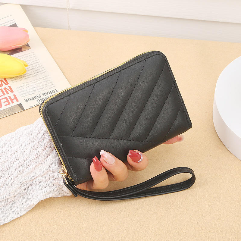 Wholesale of Short Zippered Wallets in The New Korean Version of Women's Wallets