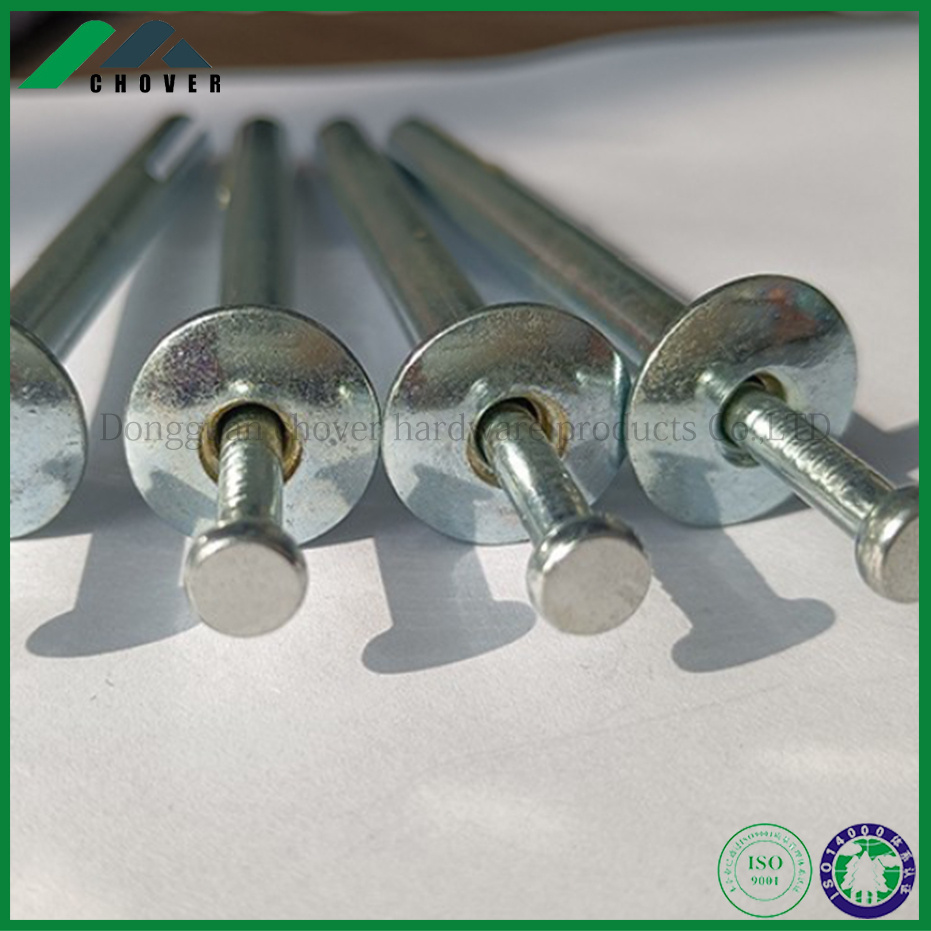 American Hammer Gecko Drive Core Expansion Screw Knock Countersunk Head Iron Nails Made in China