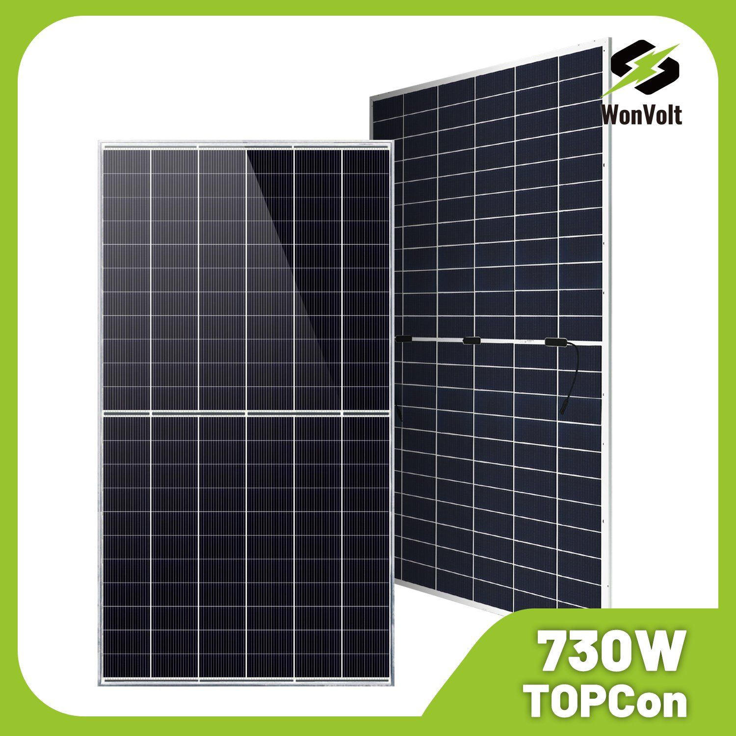 2024 New Solar Product N Type 700W Hjt Mono Solar Panel 710W 720W 750W for Home Solar System