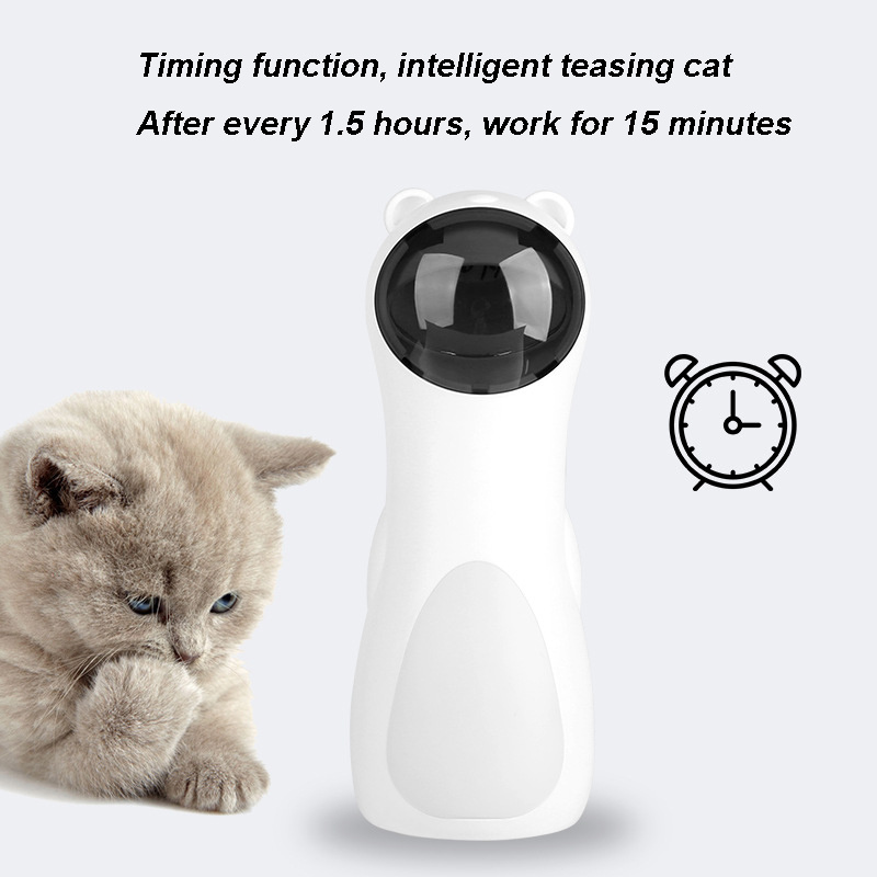 Interactive USB Charge Laser Light Cat Toy