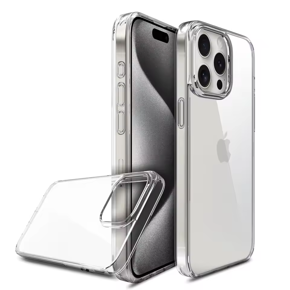 Bsci Manufacture Ready To Ship Official Style Hybrid Clear Case Pc Tpu Phone Cover For Iphone 12 13 14 15 16 Pro Max Case