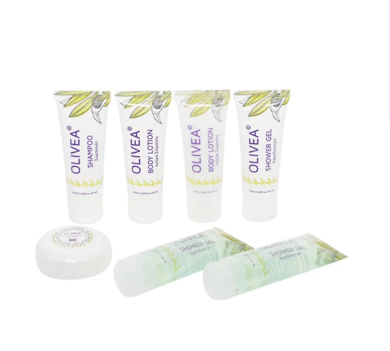 Compact Hotel SPA Essentials: 30ml Shampoo and Moisturizer