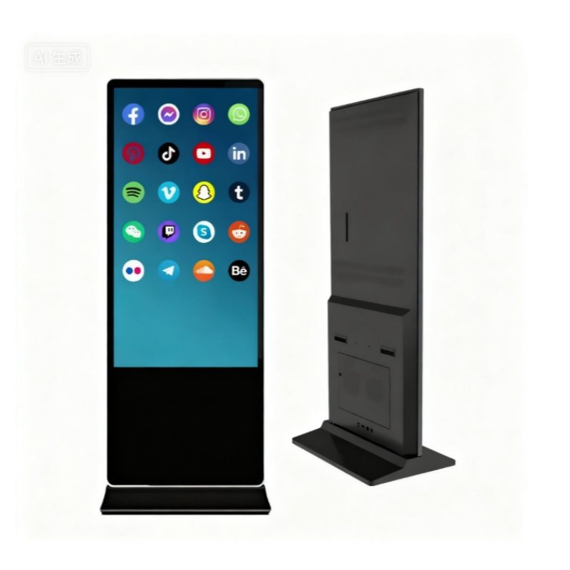 Versatile Indoor LCD Digital Signage - 3840X2160 OEM/ODM Options Display