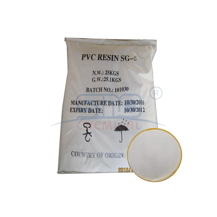 Plastic Raw Materials Shoe Grade Pipe Grade K67 Sg5 PVC Resin