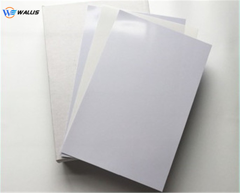 0.6mm Matt Frosted White A4 PVC Rigid Film Plastic Sheet for Offset Printing