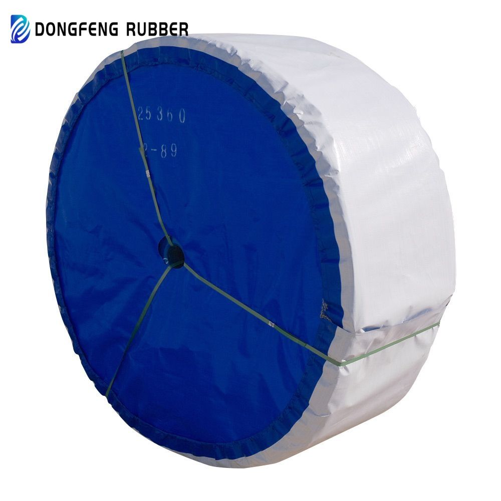 Heavy-Duty Ep/Nn Rubber Conveyor Belt for Hot Metal Scrap Transport