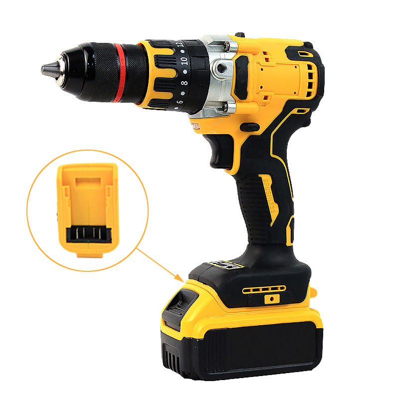Wireless Impact Drill Set Multifunction Lithium Electric Screwdriver Cordless Power Drills