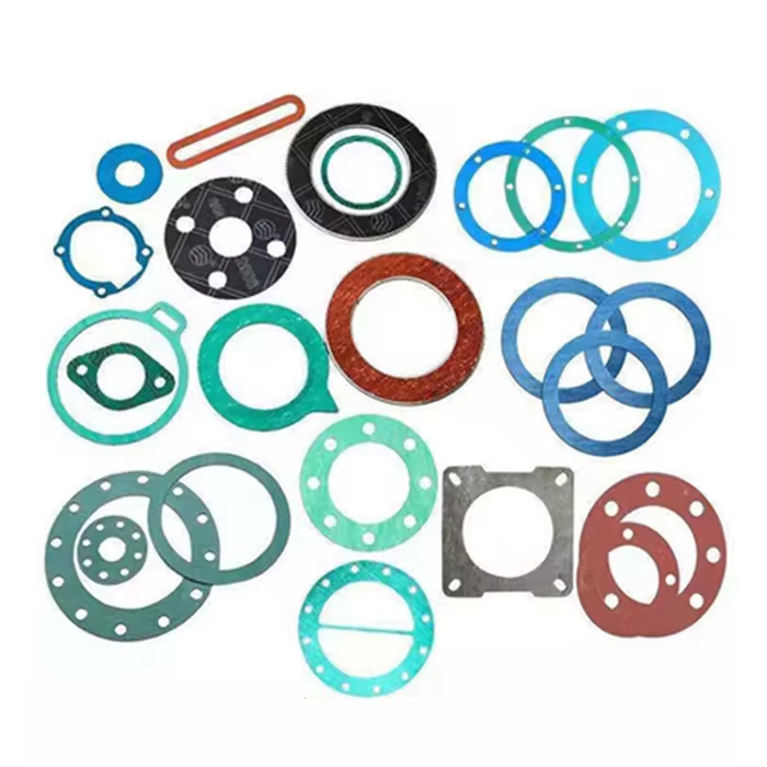 China Factory Cutting High Temperature Resistant Gasket Oil Resistant Gasket Non-Asbestos Board Resistant Silicone Ring Gasket