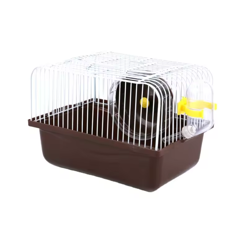 Square Hamster Cage Habitat With Accessories,Multi-functional Home For Hamsters Gerbils,Pink/blue/green Options