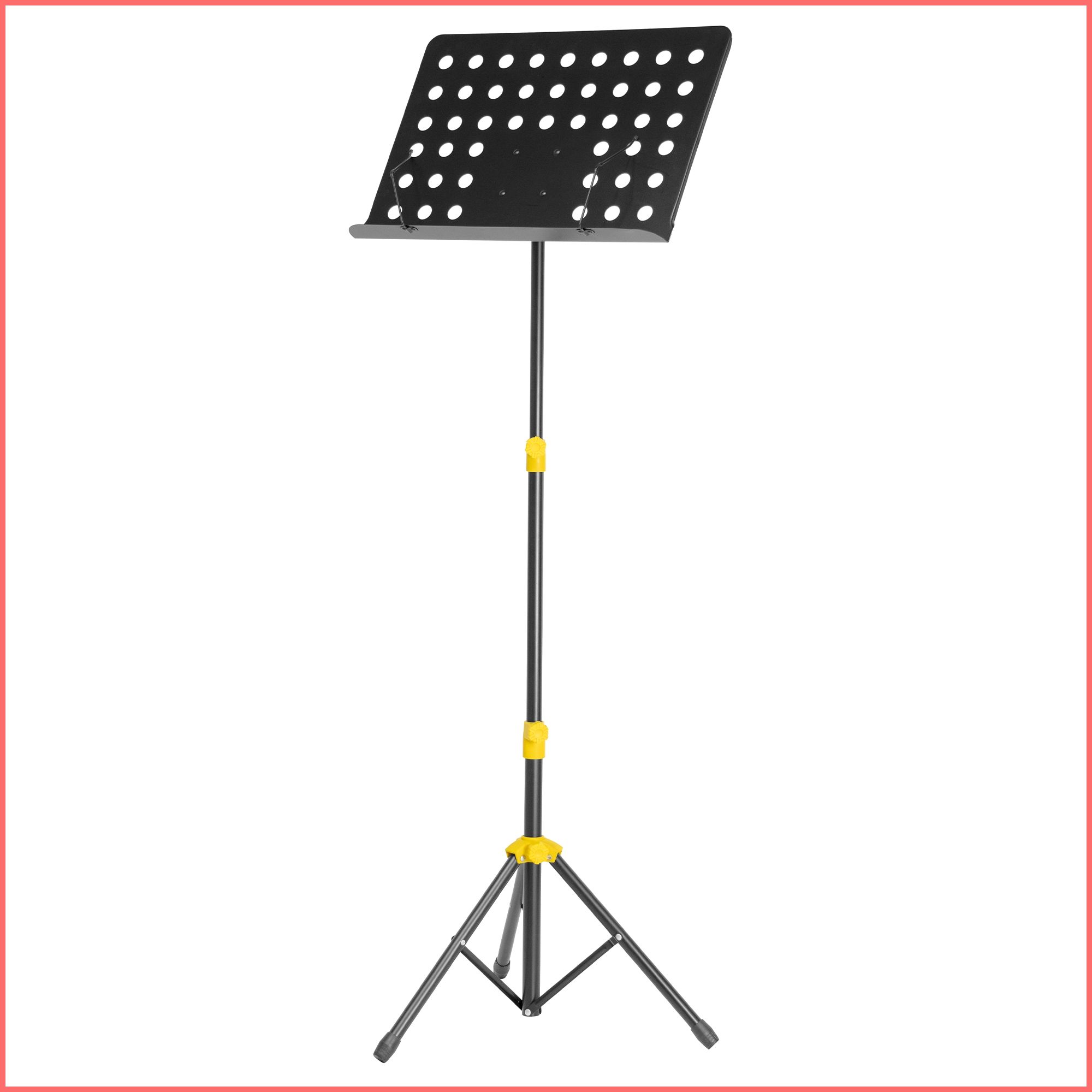 Ms-34y Factory Manufacturer Yellow Musical Instruments Accessories Portable Display Stand