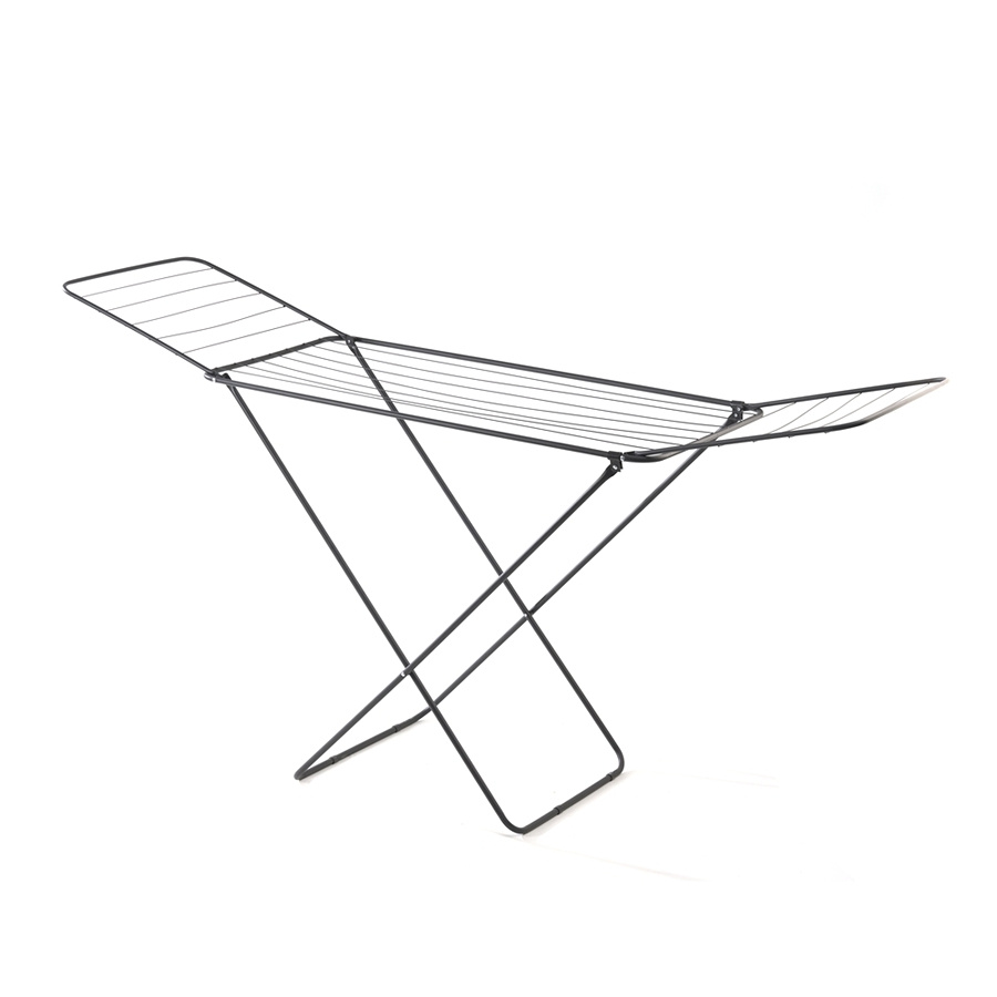 Black/White Powder Coating Surface Finish Multi-Function Drying Rack for Laundry Room