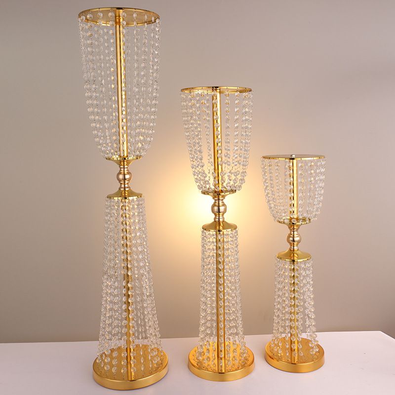 Elegant Crystal Beads Table Centerpieces