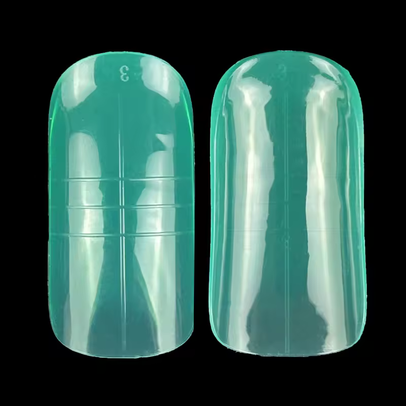 Winsome Beauty Factory Direct Sales Classical Stiletto Artificial Nail Tips Kit Dual Form Extension Tools For Finger Pp Material