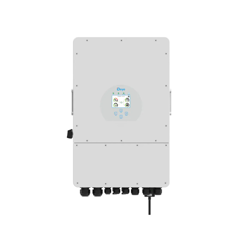 2024 New Arrival Deye 3 Three Phase DC/AC Technology Hybrid Inverter Good Solar Inverter Price 5kw 8kw 12kw for Solar Home Using