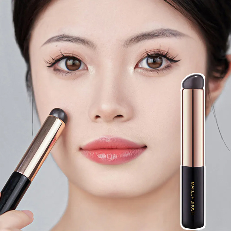 New design professional finger silicone lip brush mini lip brush applicator makeup lip brush Private label