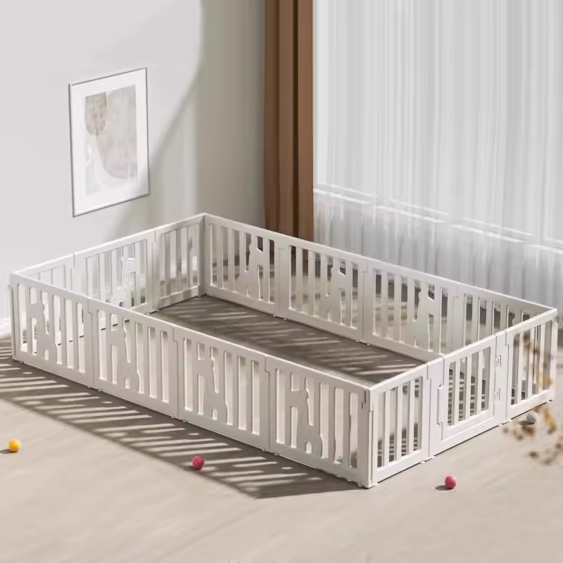 Latest Customizable Toddler Fence Indoor Children Folding Play Yard Baby Safety Plastic Kids Playpens For Baby And Toddlers