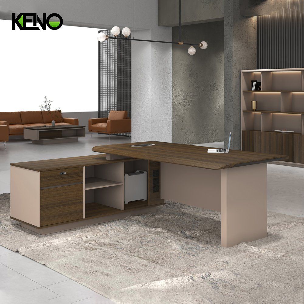 Melamine Modern Wooden Gaming Seating Home Furniture Desk Office Table