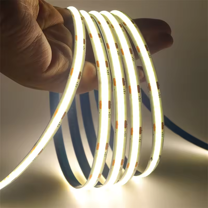 High Density Without Light Spot Decorative Lighting 24v 12v 8mm 5mm 3mm 320 480led High Quality Flexible Cob Led Strip Light