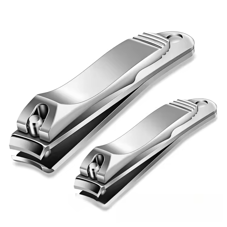 Wellflyer Nc-514 Wholesale Stainless Steel Nail Clippers Customizable Logo Nail Cutter Manicure Tools Beauty Care Nail Supplies