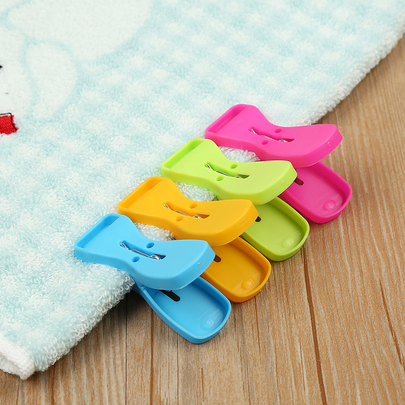 Wholesale Small Size Colorful Plastic Laundry Air-Drying Clothes Hanger Clamp Pins Clips Pegs
