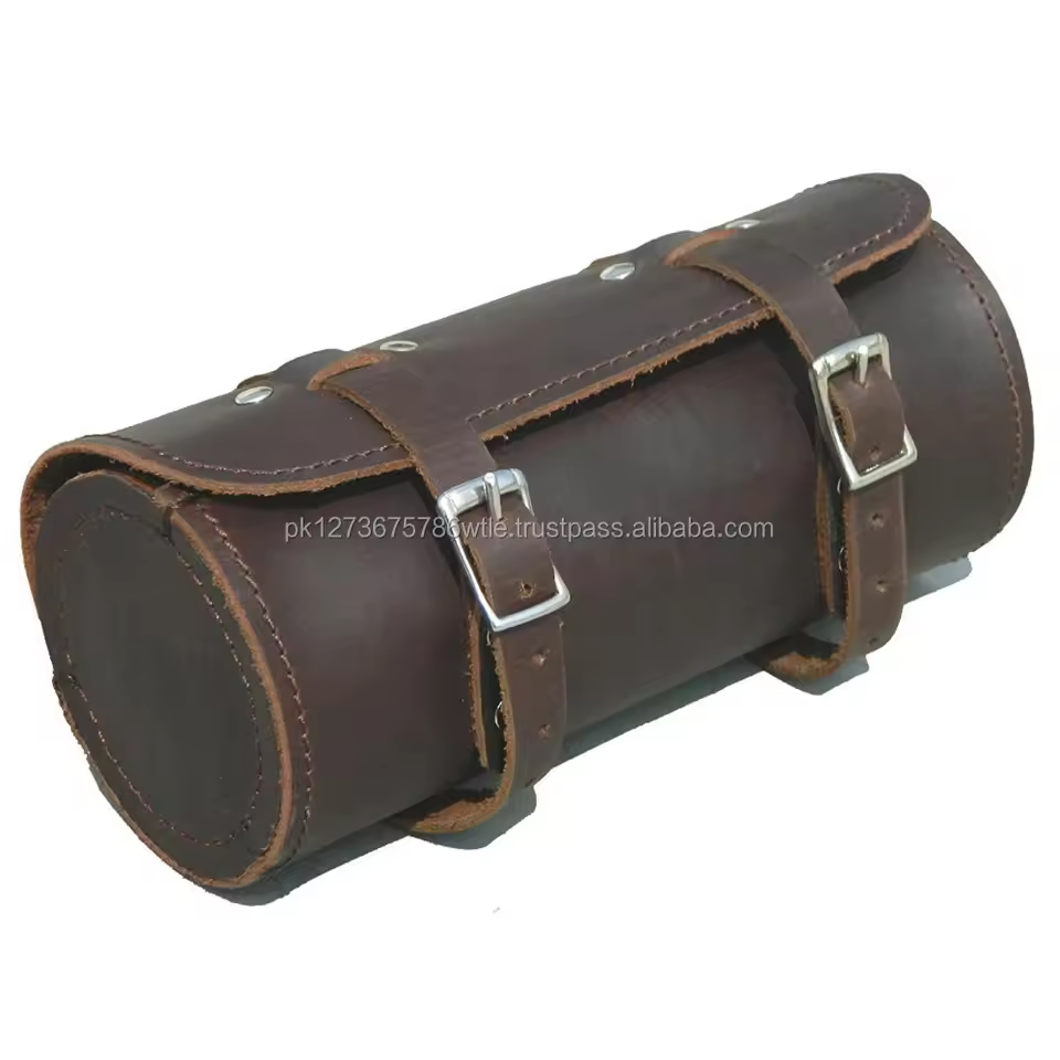 High Quality Leather Bicycle Tool Saddle Bag Casual Style For Bike Travel And Outdoor Adventures Premium Bicycle Saddle Bag