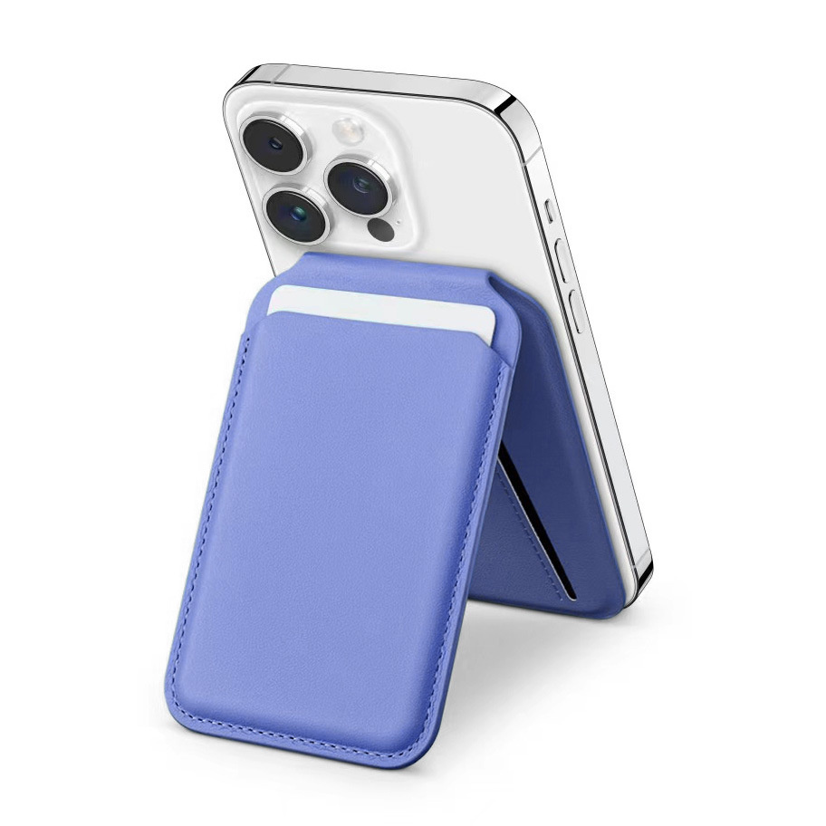 2025 Hot Selling OEM Logo Mobile Phone Wallet with Stand Function Hinge Pin Design PU Leather Phone Case Wallet Phone Card Holder