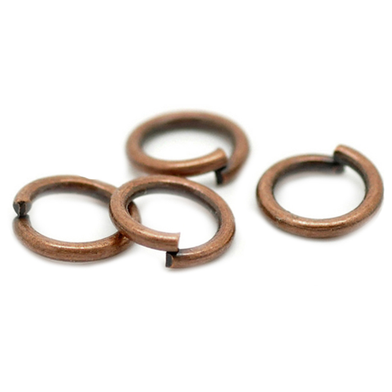 Antique Copper Metal Jump Rings