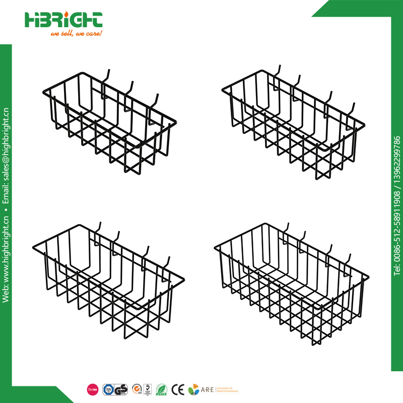 4-Pcak Hardware Peggable Wire Basket Set