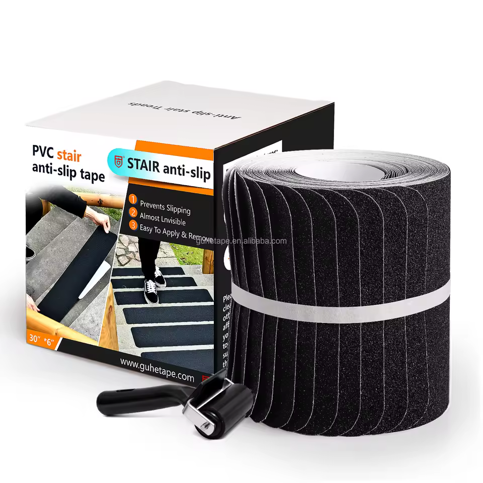 Anti Slip Strip 4" X 24" Best Grip Tape Grit Non Slip Outdoor Non-slip Tape,High Traction Friction Abrasive Adhesive For Stairs