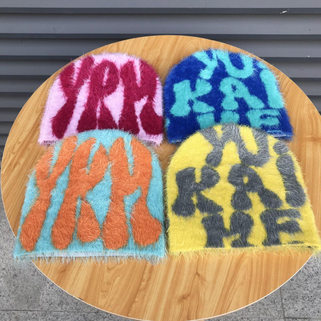 Hot Selling Winter Beanies Thick Warm Knitted Hat Wool Hats Beanie