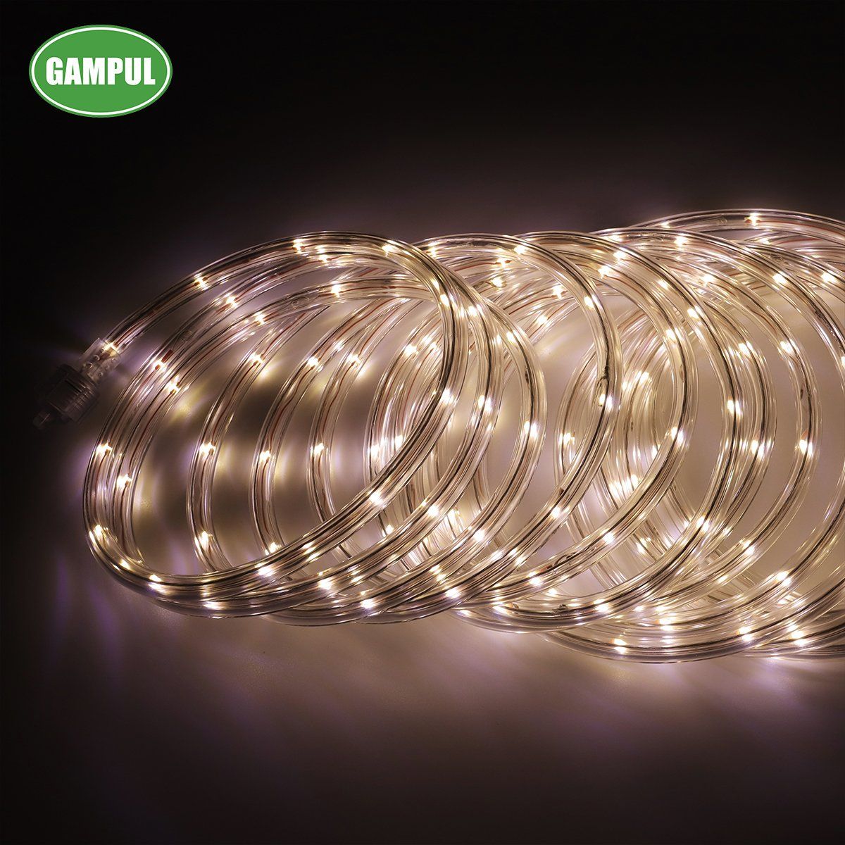 China Supplier Outdoor/Indoor Decoration Warm White CCT 5000K LED Rope Lighting