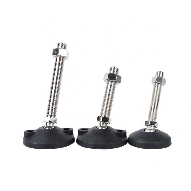 Heavy High Strength M8 3/8 Adjustable Furniture Levelers Pipe Leveling Feet for Furniture