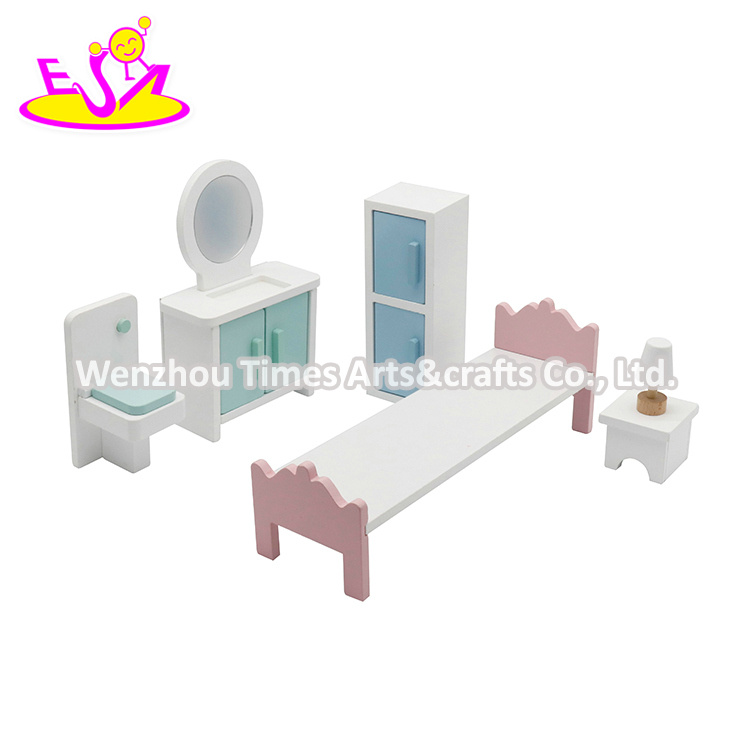 Factory Customize Furniture Toy Wooden Dollhouse Accessories for Sale W06b125