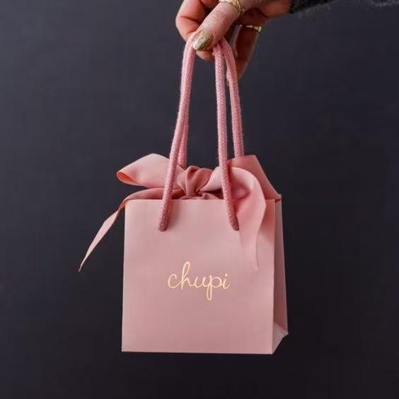 Manufacturers Luxury Cosmetic Packing Jewellery Wedding Gift Paper Bags Custom Wedding Return Giftsthank You Gift Bags