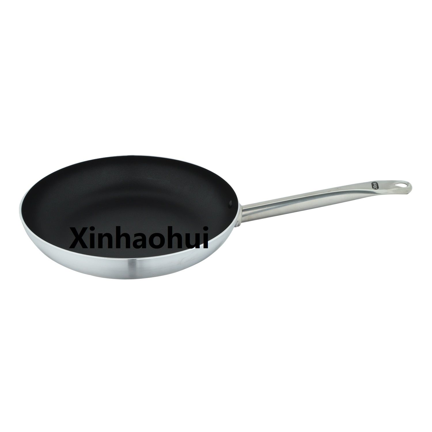 Jiangmen OEM Manufacturer Stainless Steel Aluminum Frying Pan with Tefal Coating