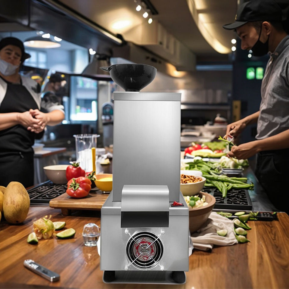 220V Used Dry Garlic Skin Removing Peeling Cleaning Machine 304 Stainless Steel for Home Farm Food Shop Bulk Processing