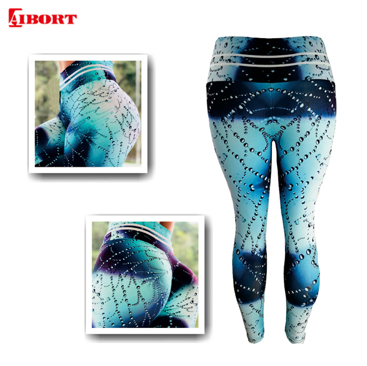 Aibort Wholesale Seamless Fitness Compression High Waist Gym Leggings