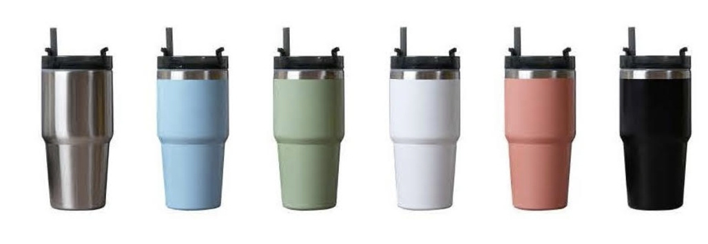 Top Seller Stainless Steel Double Wall Reusable Coffee Cup with Lid