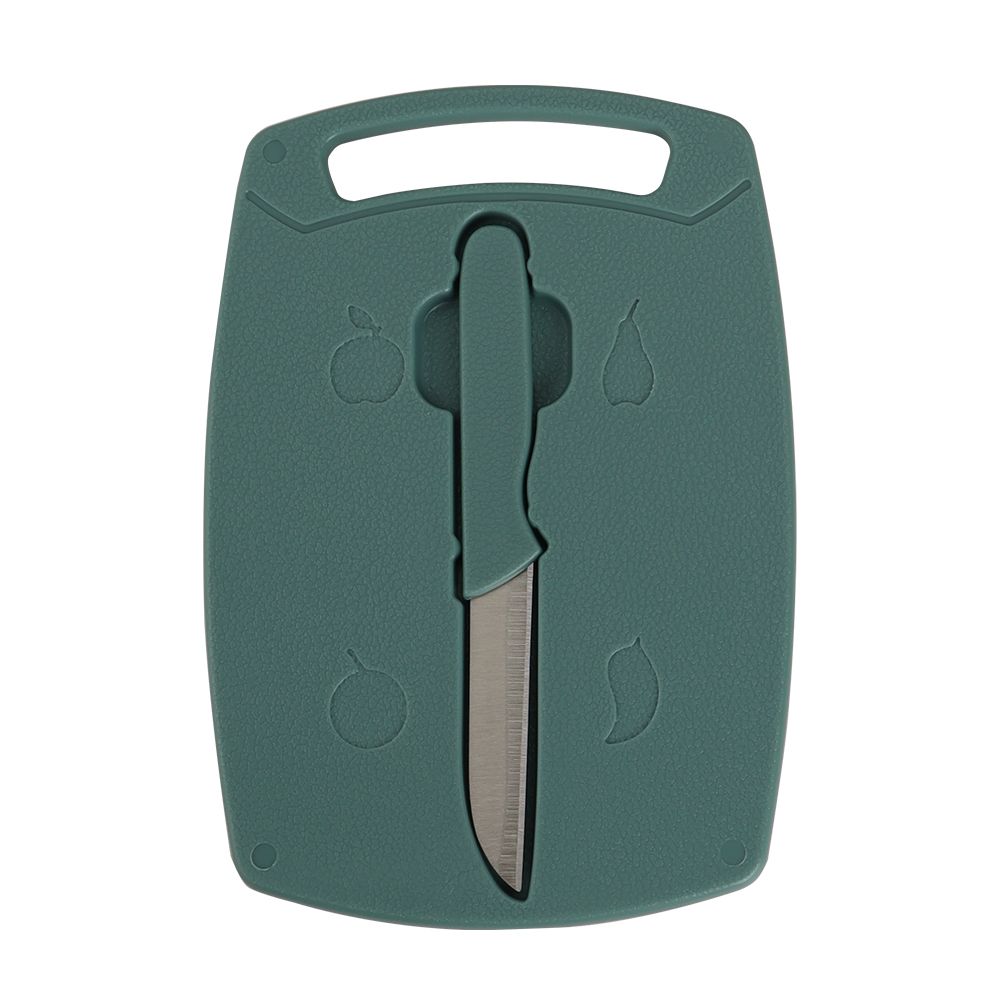 Hip-Home 2PCS Cutting Board Set Paring Knife Chopping Block Set