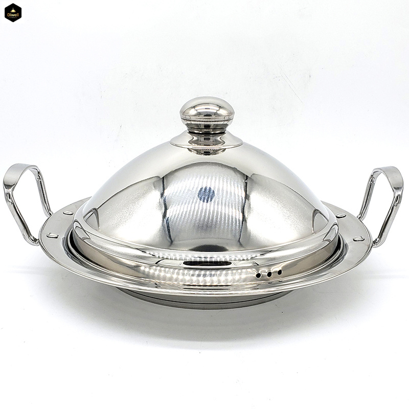 Catering Stainless Steel Maifanshi Seafood Steamer Taji Trays