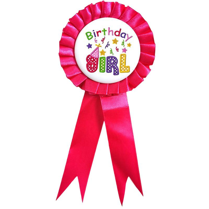 Boy and Girl Badge Decoration for Birthday Baby Shower Gender Reveal