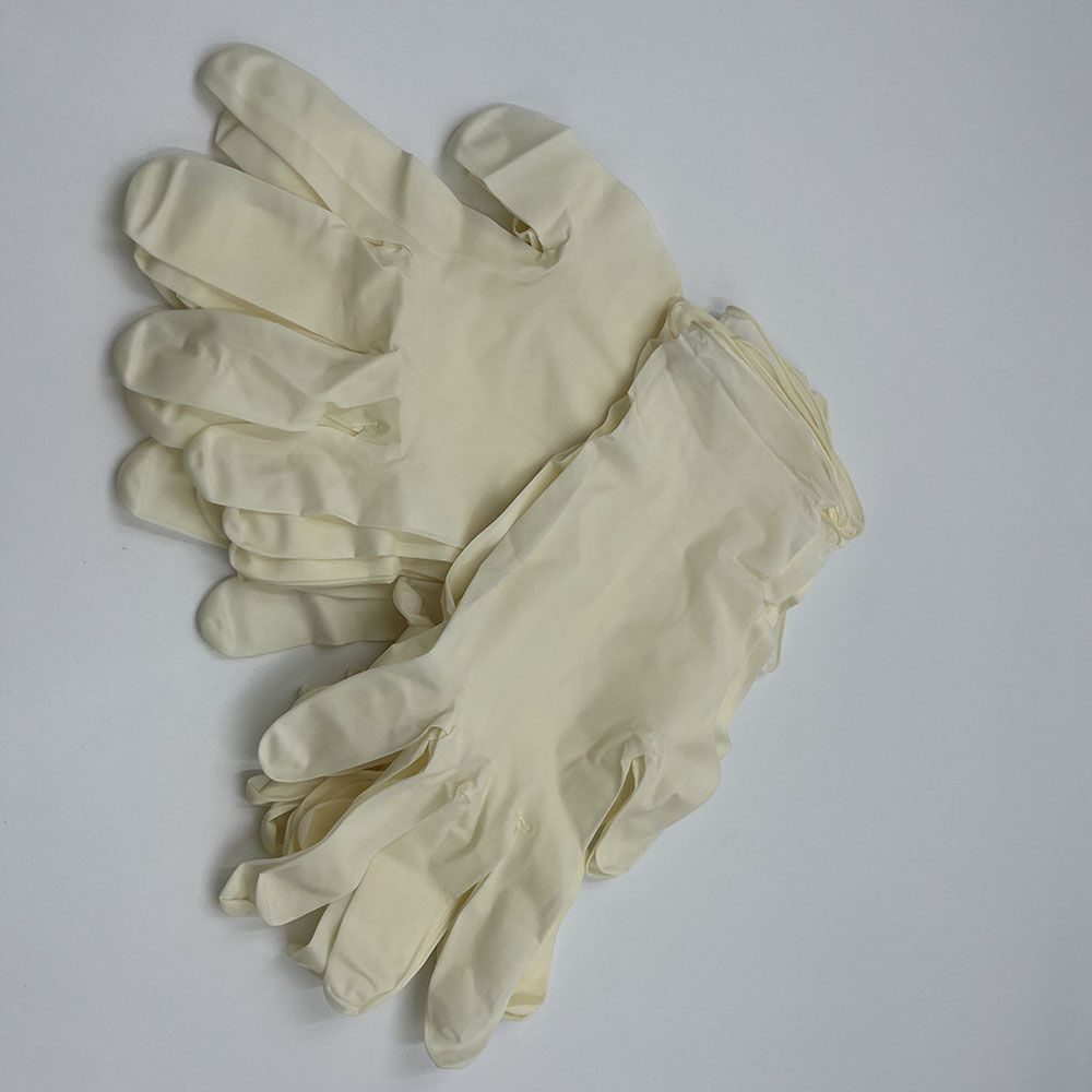 Premium 100PCS Disposable Latex Examination Gloves for Medical Use