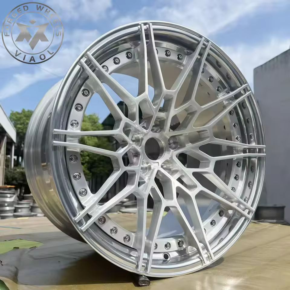 Viaol Customizable 18 19 20 21 22 23 24 Inch 2pcs 5x108 5x120 5x112 Polished Wheel For Bmw Xm X3 M50 M2 Cs F32 X7